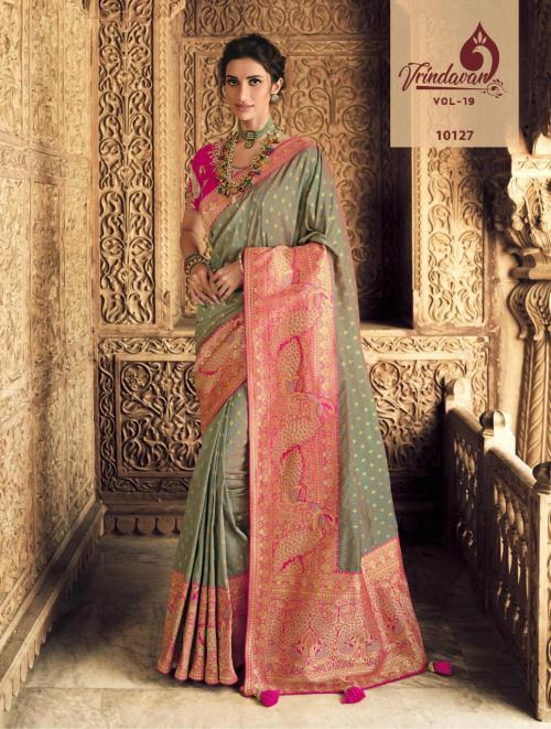 Royal Saree Vrindavan Vol-19 10127-10141 Series 