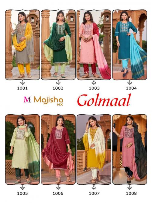 Majisha Nx Golmaal 1001-1008 Price - 5992