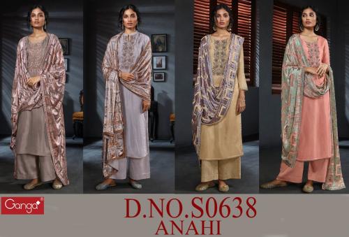 Ganga Anahi 638 Colors  Price - 9380