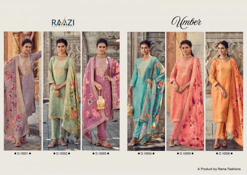 Rama Fashion Raazi Umber 10001-10006 Price - 12870