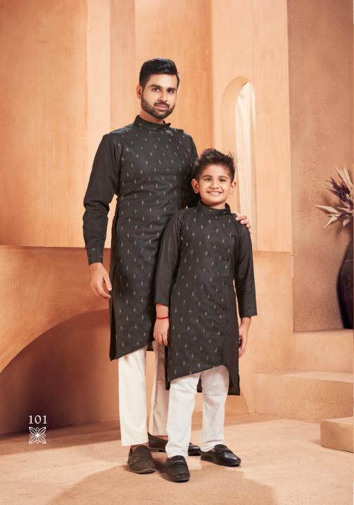 Banwery Fashion Father Son 101 Price - Combo Rate :-1049 , Father :-649, Son :-549