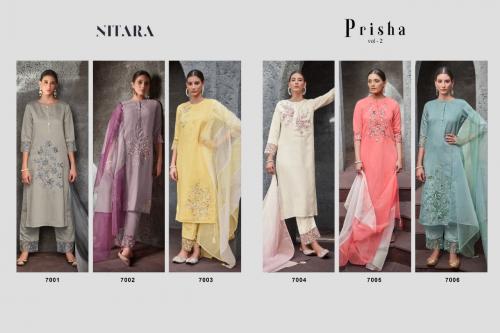 Nitara Prisha 7001-7006 Price - 9870