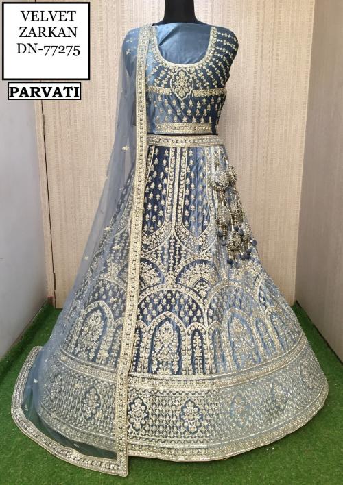 Parvati Designer Lehenga 77275-A Price - 12695