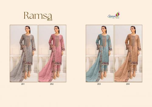Saniya Trendz Ramsa 201-204 Price - 4996