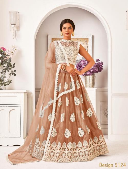 Bollywood Designer Mono Net Lehenga 5124-D Price - 2385
