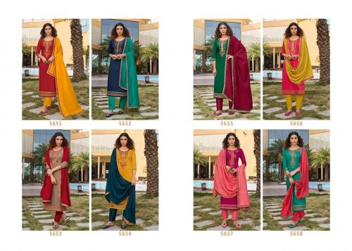 Kessi Fabrics Sahenaj 5651-5658 Price - 7592