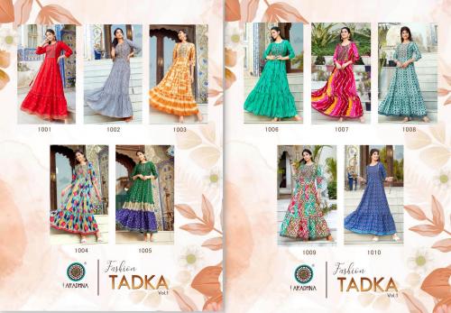 Aradhna Fashion Tadka 1001-1010 Price - 7250