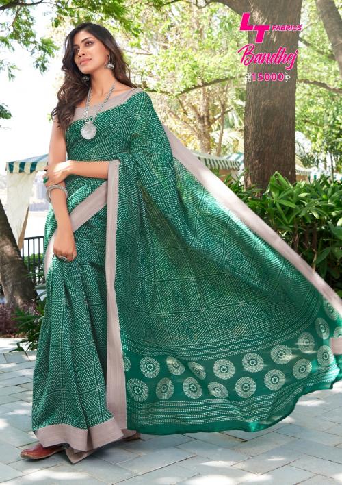 LT Fabrics Nitya Bandhej 15000 Price - 655