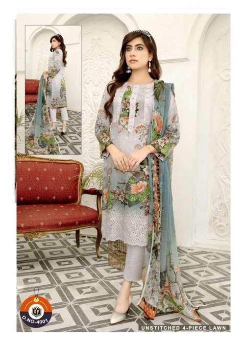 Keval Fab Sobia Nazir Luxury Vol-4 4001-4006 Series 