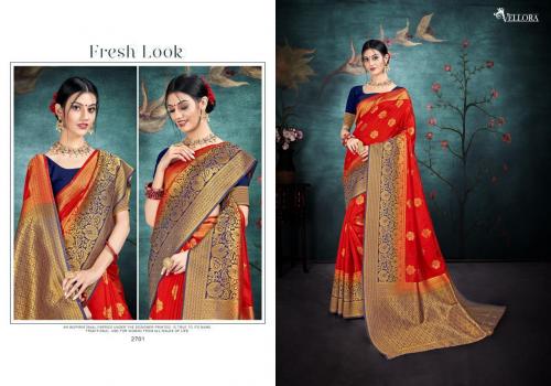 Vellora Saree Sajda Silk 2701-2704 Series