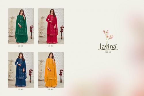Lavina Fashion 133-001 to 133-004  Price - 8380