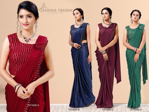 Aamoha Trendz Ready To Wear Designer Saree 1015600 Colors Price - 9300