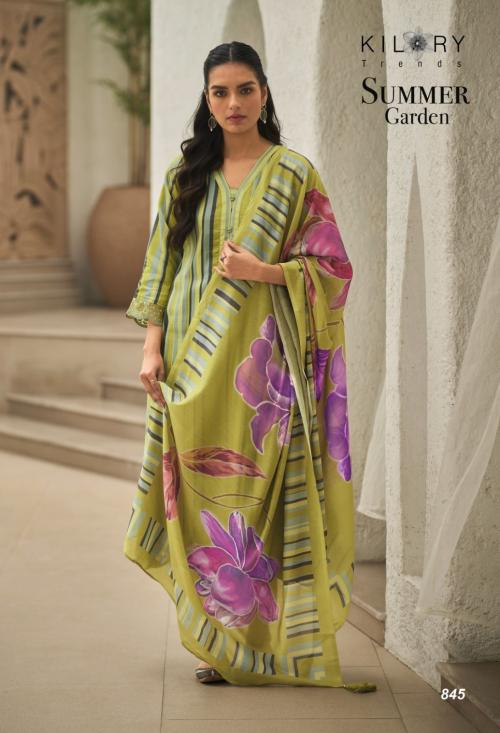 KILORY TRENDZ SUMMER GARDEN 845 Price - 1045