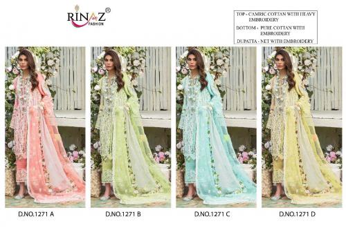 Rinaz Fashion 1271 Colors  Price - 3796