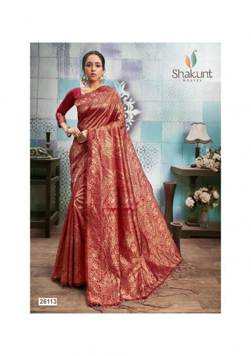 Shakunt Saree Shika Art Silk 26113 Price - 681