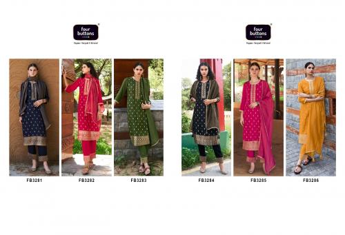 Four Buttons Afreen 3281-3286 Price - 10494
