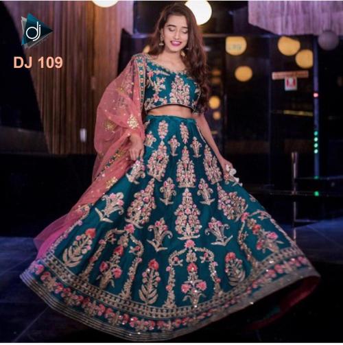 Deepjyothi Creations Party Wear Lehenga DJ-109 Price - 3050