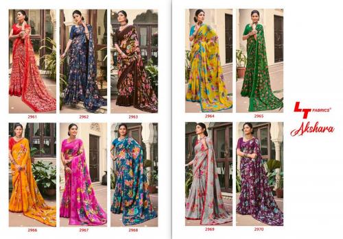 LT Fabric Akshara 2961-2970 Price - 3650