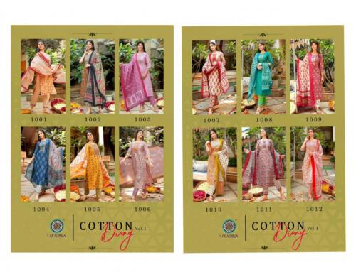Aradhna Fashion Cotton Diary 1001-1012 Price - 9600