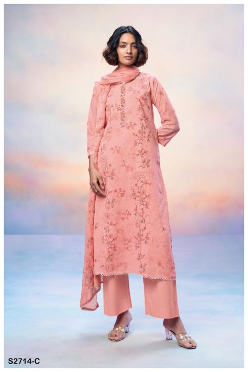 GANGA DHITYA S-2714-C Price - 1640