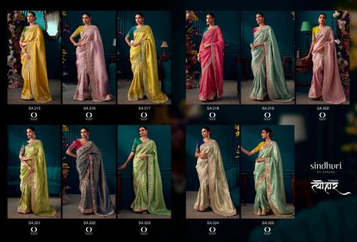 Kimora Fashion Sindhuri Tyohar SA-215 to SA-225 Price - 49335