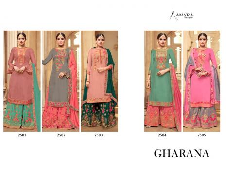 Amyra Designer Gharana 2501-2505 Price - 9495