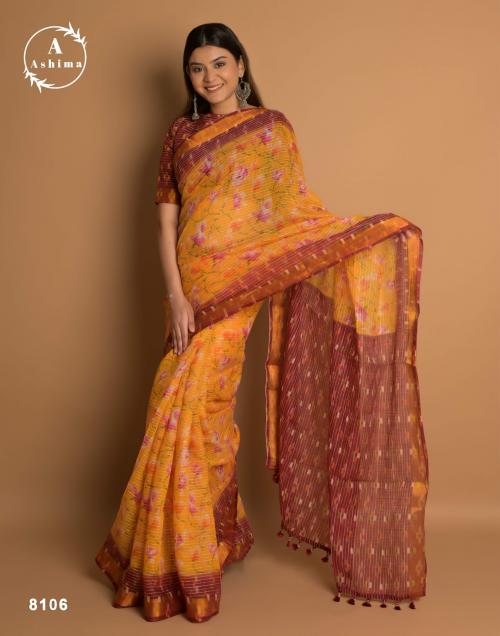 Ashima Saree Kaatha Cotton 8106 Price - 690