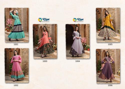 Riya Designer Kastur 1001-1006 Price - 6392