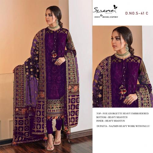 Serene Pakistani Suit S-41-C Price - 1300