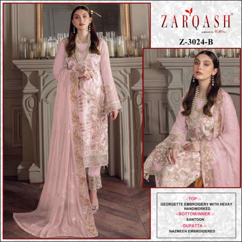 Zarqash Pakistani Suit Z-3024-B Price - 1249
