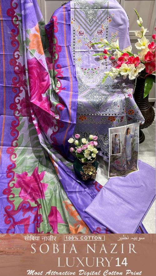 KEVAL FAB SOBIA NAZIR VOL-14 14002 Price - 549