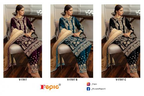 Fepic Rosemeen V-17017 Colors  Price - 4263