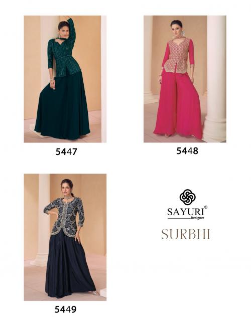 SAYURI DESIGNER SURBHI 5447 TO 5449 Price - 6447