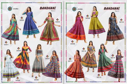 Aradhna Fashion Bandhani 3001-3014 Price - 7686