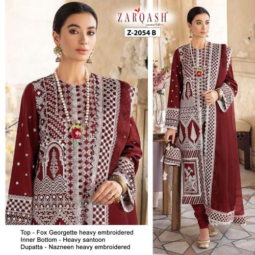 Khayyira Suits Zarqash Qalamkar Z-2054-B Price - 1270