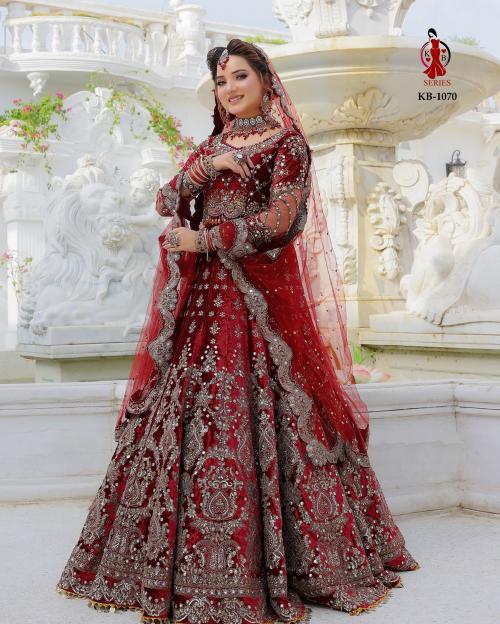 KB Series Boutique Collection Bridal Lehenga Choli KB-1070 Price - 4195