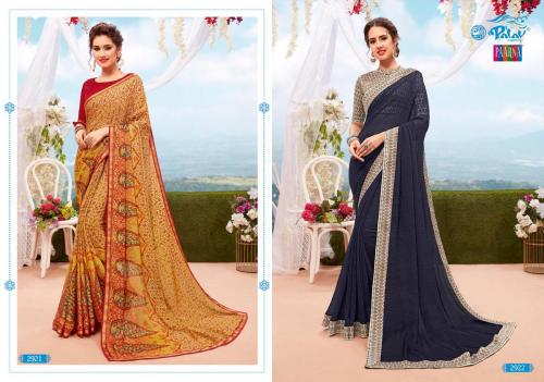 Palav Fabrics Paarna 2921-2922 Price - 2350