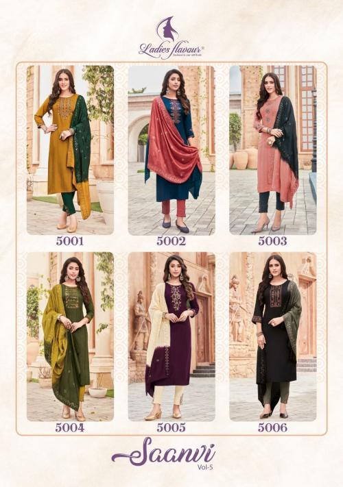 Ladies Flavour Saanvi 5001-5006 Price - 7350