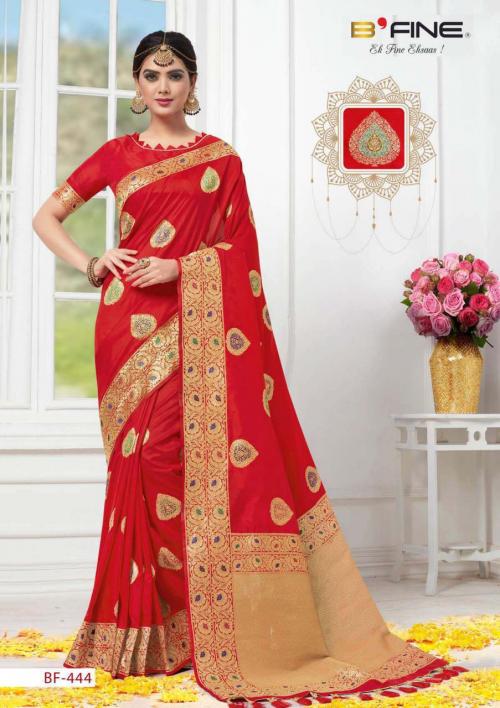 B Fine Saree Ask BF-444 Price - 2395