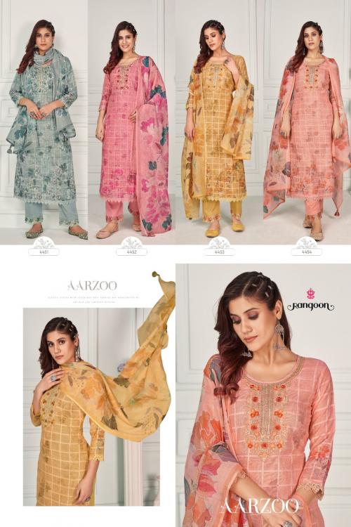 Kessi Rangoon Aarzoo 4451-4454 Price - 4396