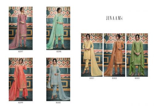 Jinaam Dress Alisha 8297-8303 Price - 12565