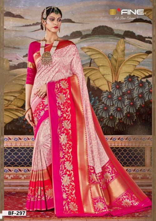B Fine Saree Kalakari BF-297 Price - 3495