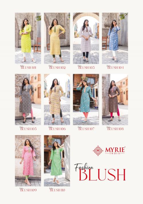 Mayree India Fashion Blush 101-110 Price - 4700