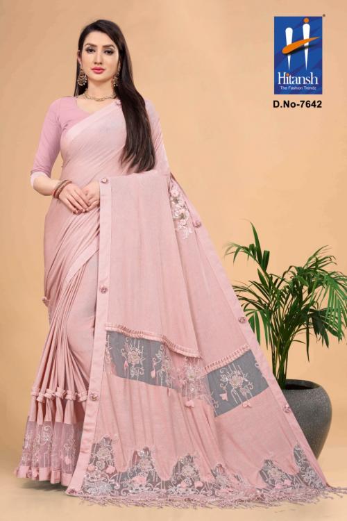 Hitansh Saree 7642 Price - 3200
