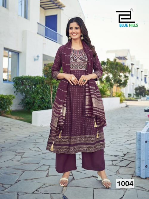 BLUE HILLS MUSKAN 1004 Price - 1045