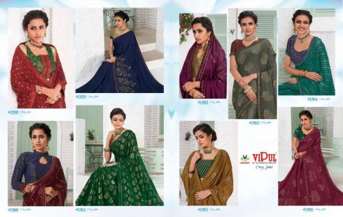 Vipul Saree Crazy Juliet 41958-41966 Price - 12006