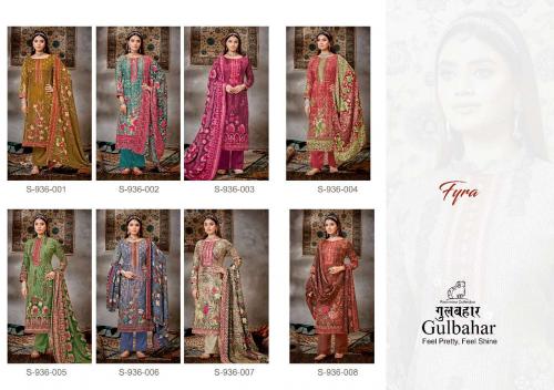 Alok Suit Fyra Gulbahar 936-001 to 936-008 Price - 3800