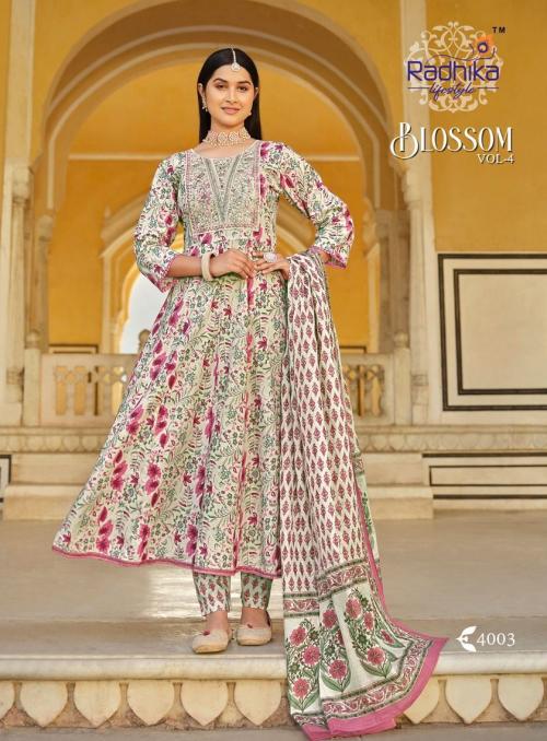 RADHIKA LIFESTYLE BLOSSOM VOL-4 4003 Price - 850