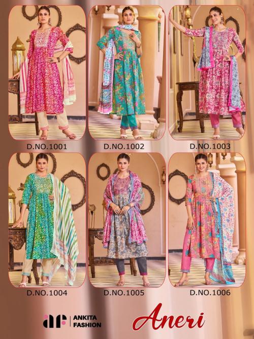Ankita Fashion Aneri 1001-1006 Price - 5694