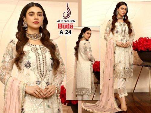 Alif Fashion Huda A-24 Design 